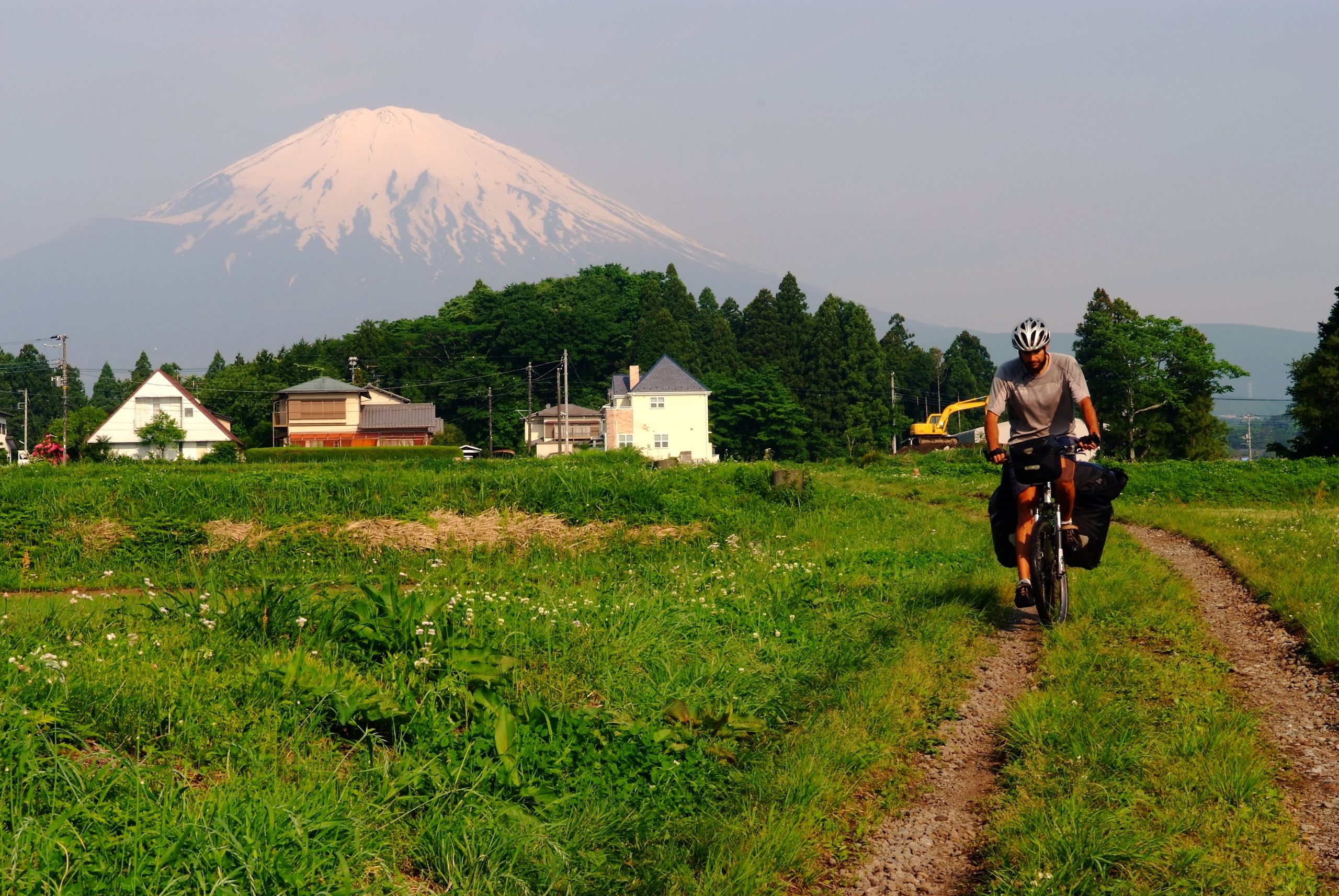 28- JAPÓN. Último día de pedaleo cerca del Monte Fuji.